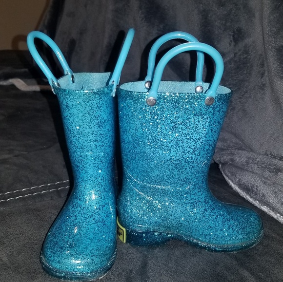 Toddler Western Chief glitter rain boots - Picture 3 of 5